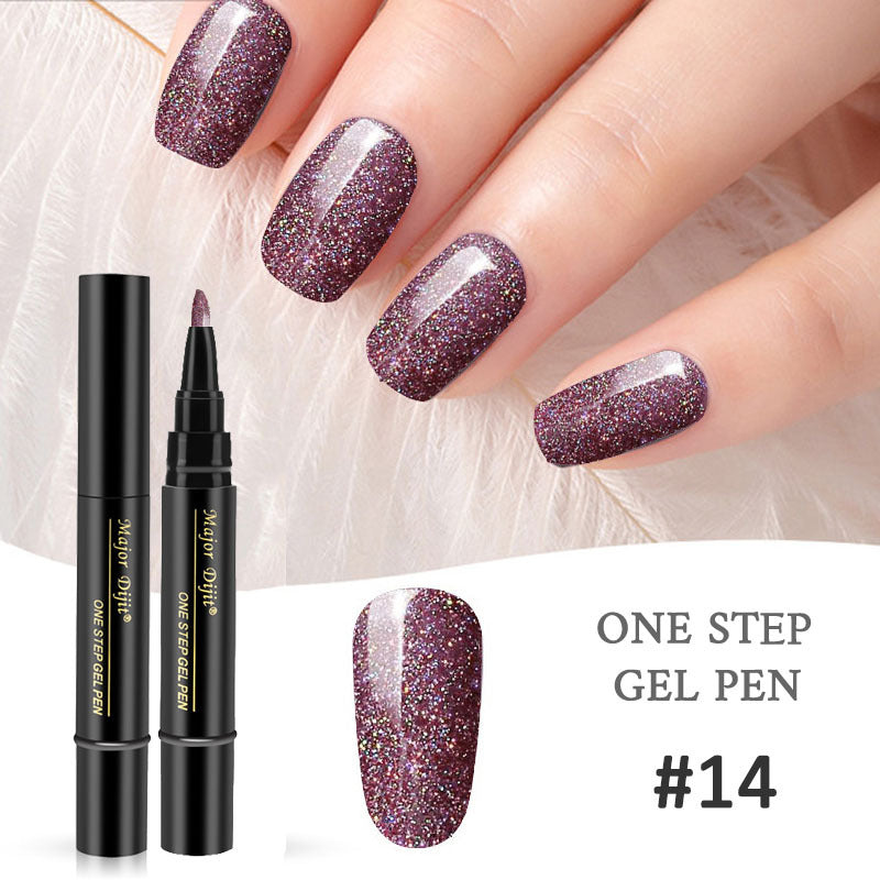 One Step Nail Polish Gel Pen