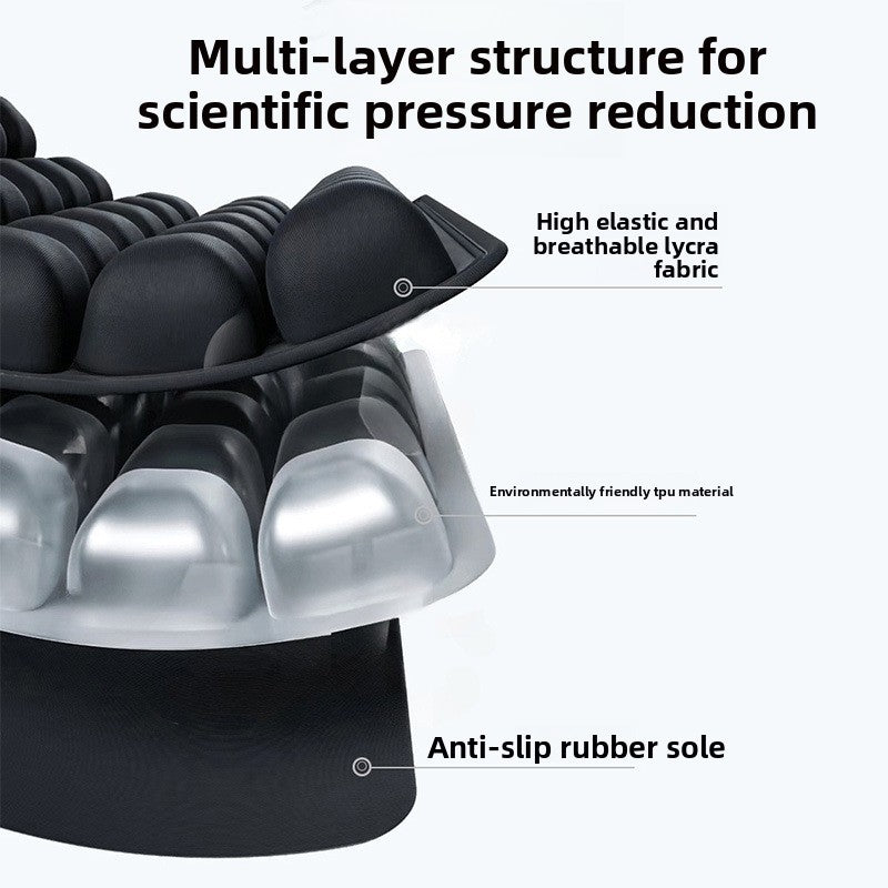 Anti-Decubitus Cushion 3D Airbag Breathable Anti-Butt Pain Beauty Buttocks Cushion Office Wheelchair Inflatable Air Tpu Seat Cushion