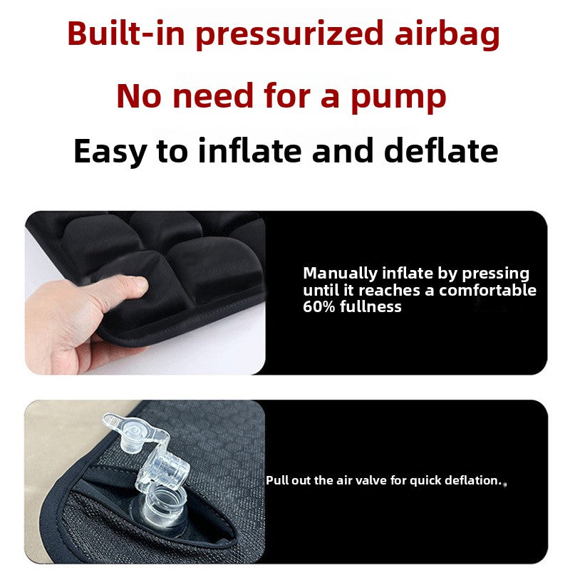 Anti-Decubitus Cushion 3D Airbag Breathable Anti-Butt Pain Beauty Buttocks Cushion Office Wheelchair Inflatable Air Tpu Seat Cushion
